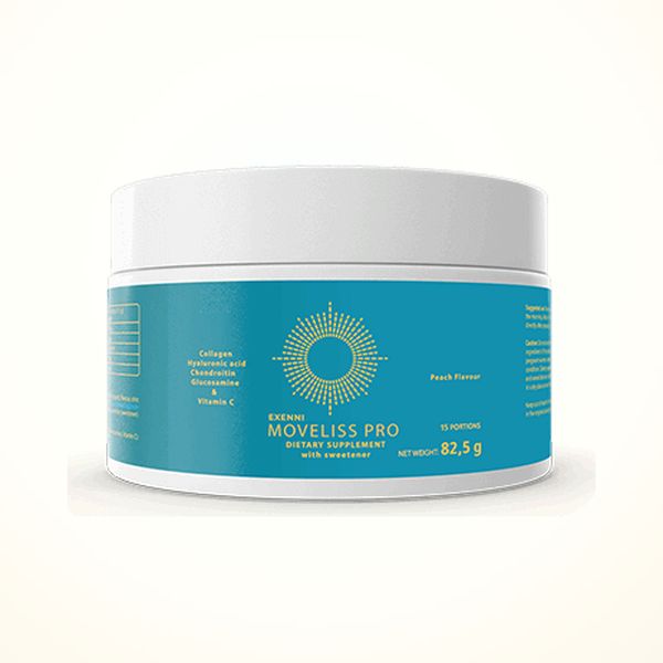 Barattolo verde acqua di Moveliss Pro da 82,5 g